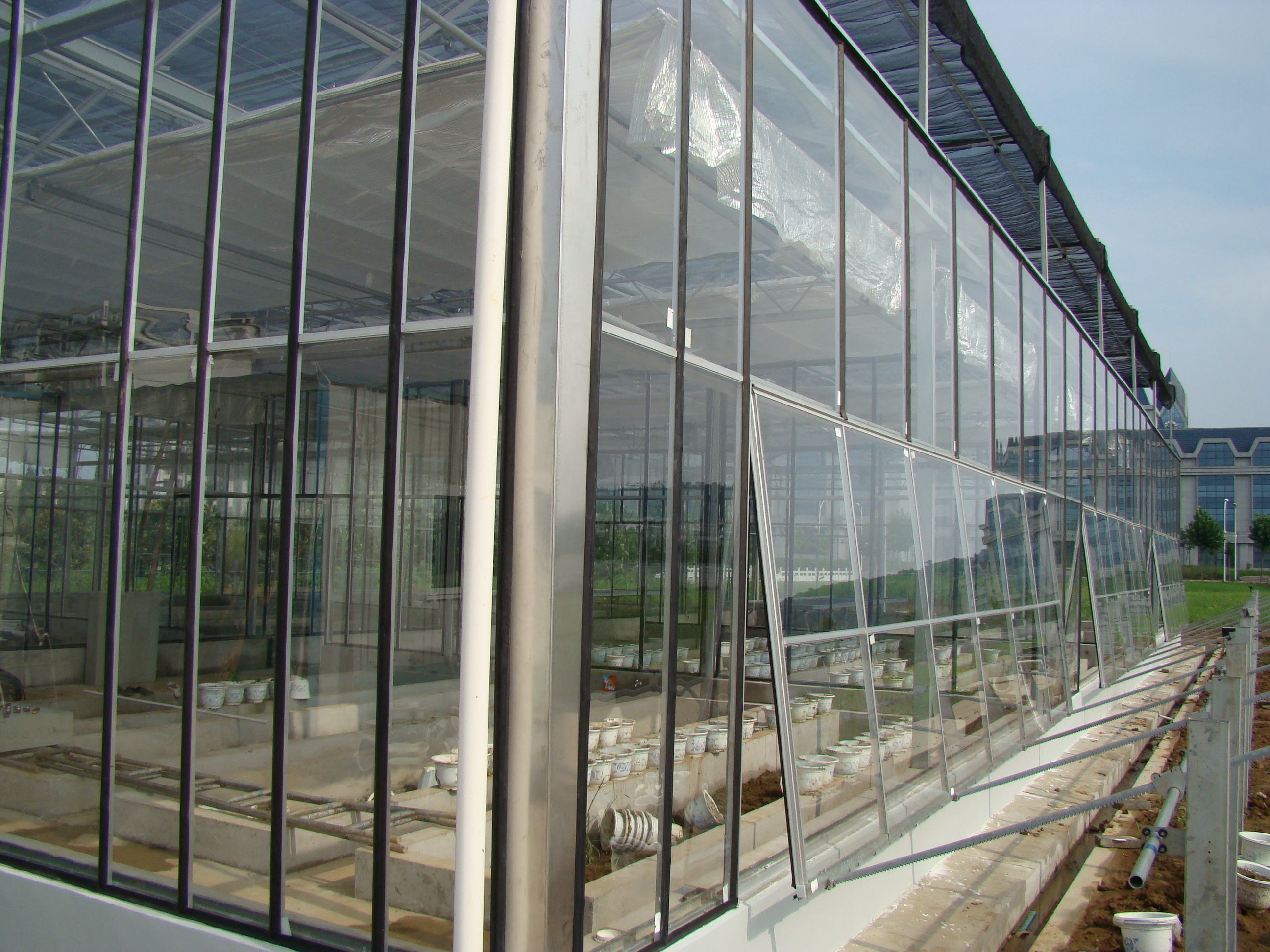 南京信息工程大学玻璃温室项目